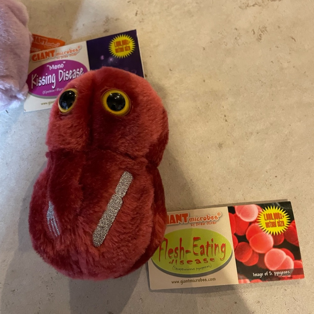 Giant microbes plush